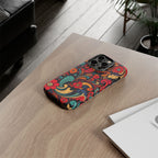 Floral Paisley Tough Case for iPhone — Vibrant Protective Phone Cover