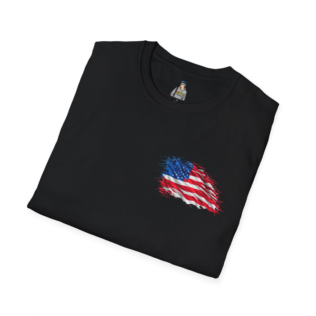 Learn Your Rights T-Shirt — Patriotic American Flag Graphic Tee