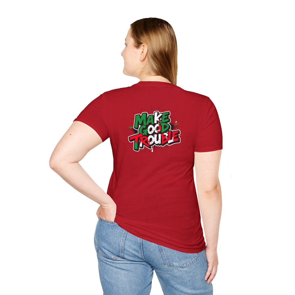Make Good Trouble T-shirt  Fun Graphic Tee for Activists & Trendsetters