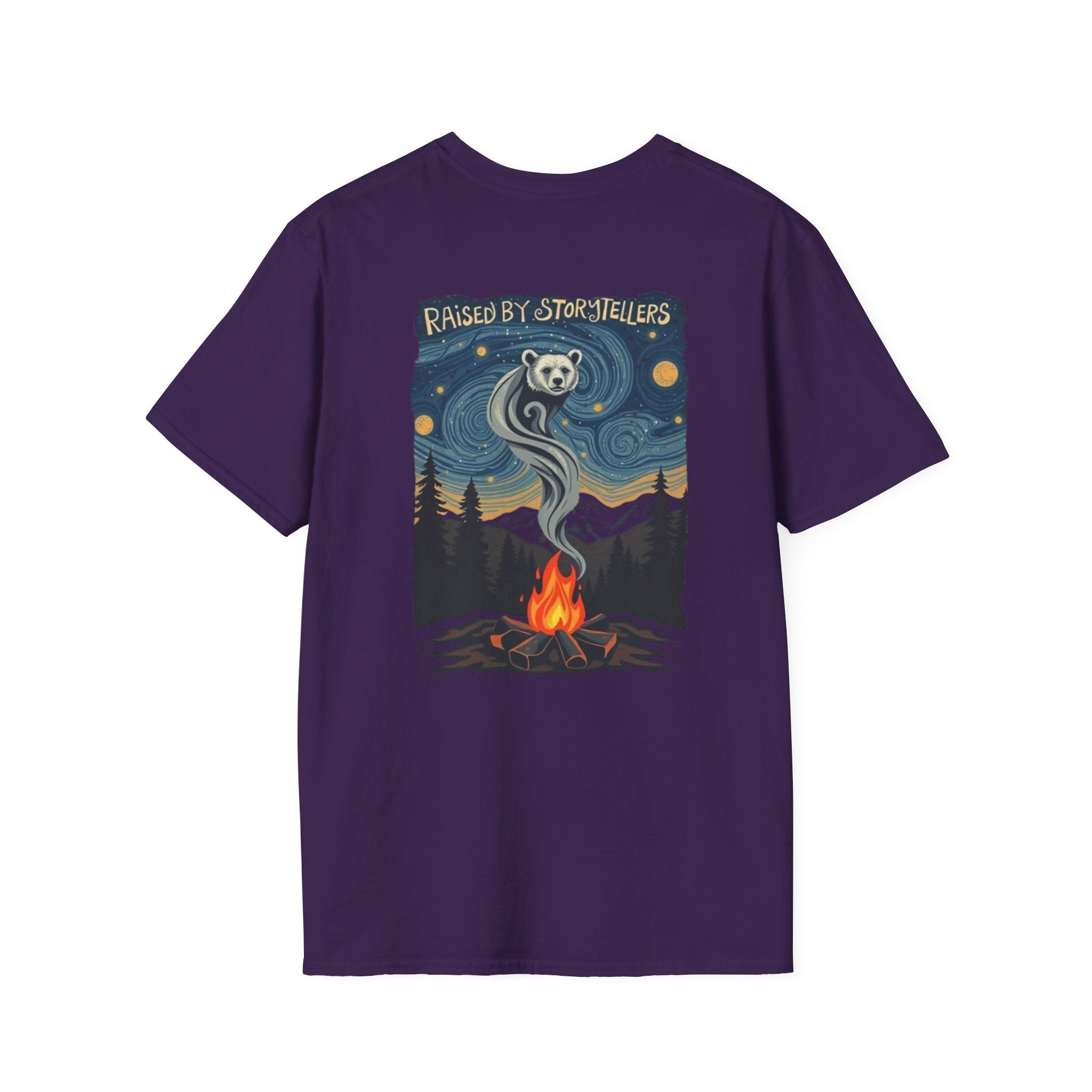 Raised by Storytellers Native Pride T-Shirt