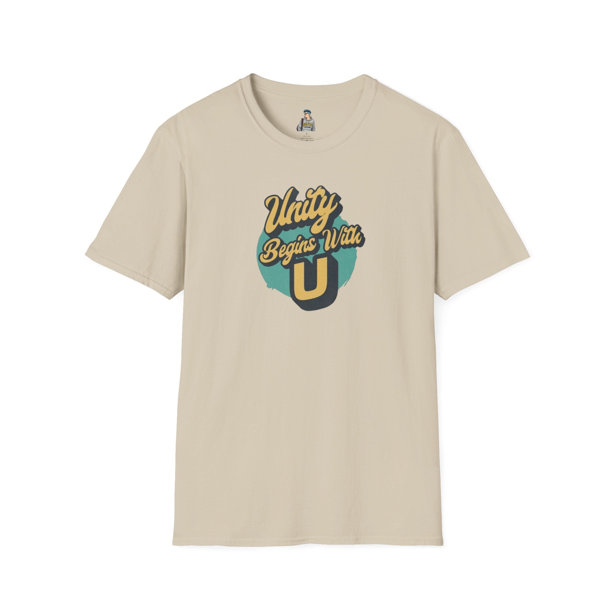 Unity Begins With U Unisex Softstyle T-Shirt
