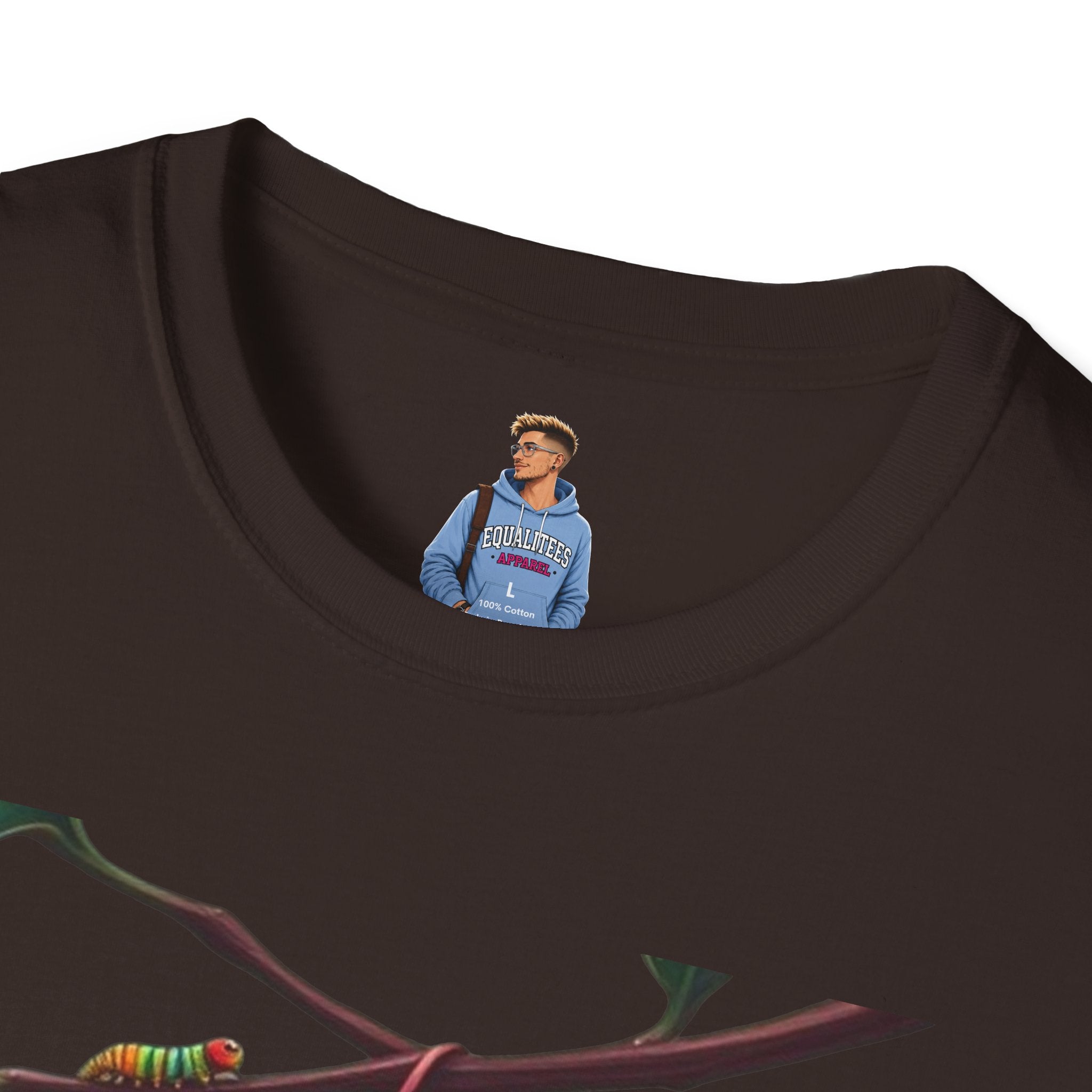 Rainbow Butterfly Cocoon Pride T-Shirt