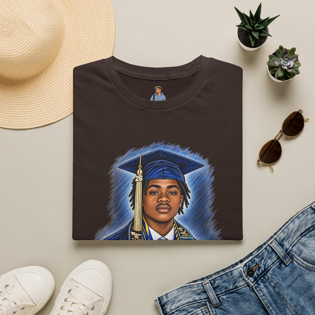 Portrait Front and Back - In Memory of Pierre Damas Bel T-Shirt