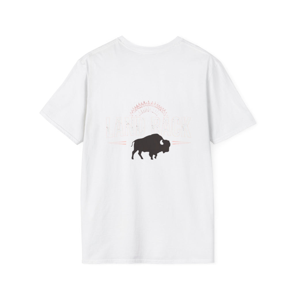 'Land Back' Unisex Softstyle T-shirt