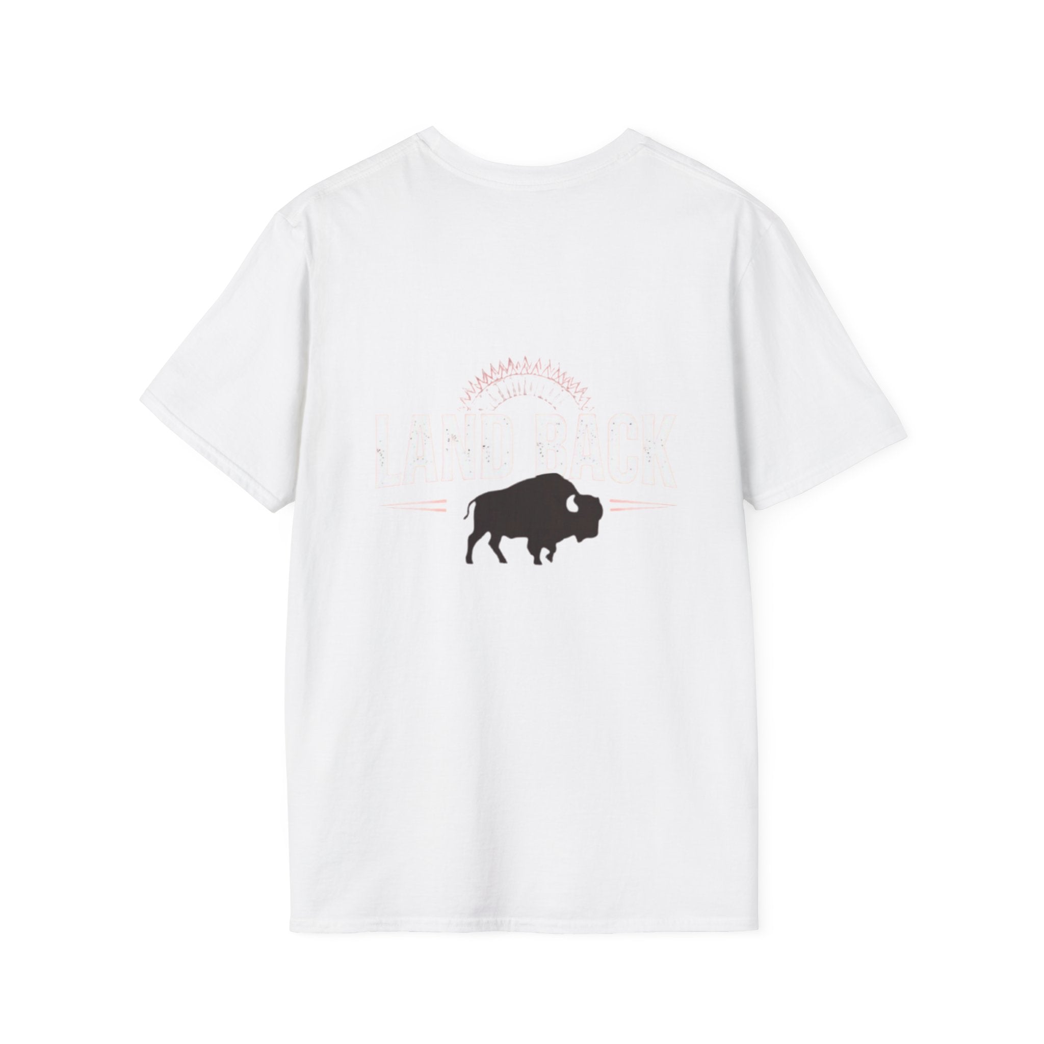 'Land Back' Unisex Softstyle T-shirt