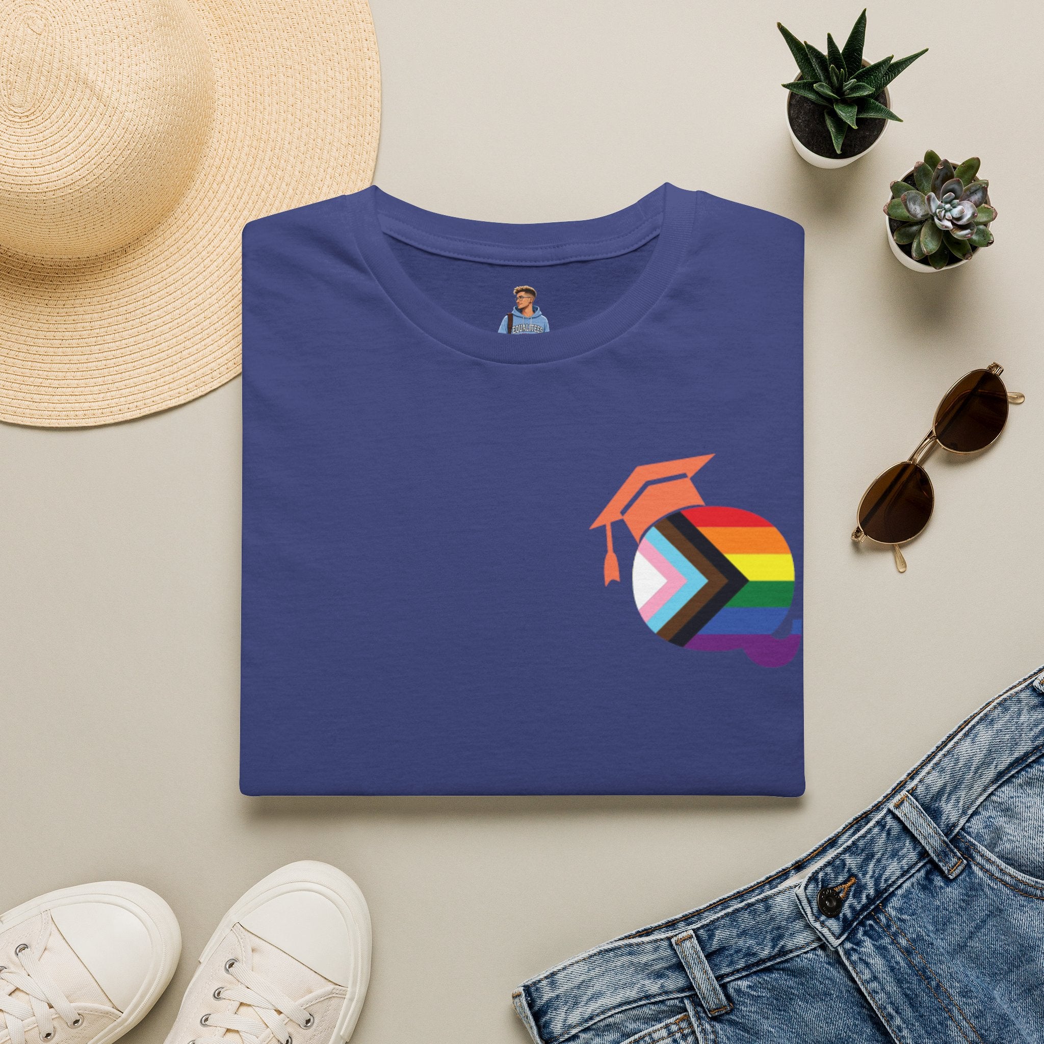 TWQ - Teaching While Queer Unisex Softstyle Logo T-shirt
