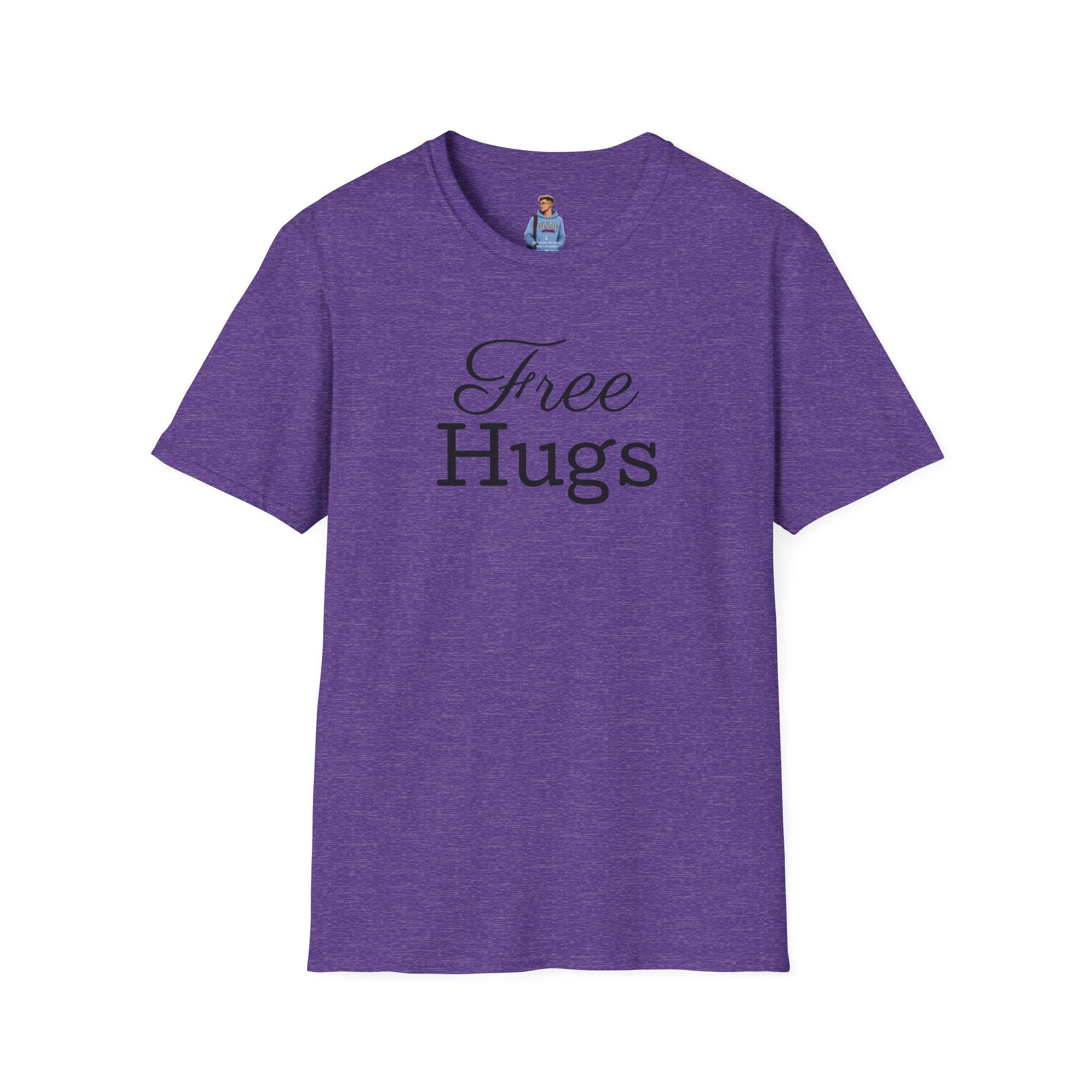 Emotional Support Human Unisex Softstyle T-Shirt