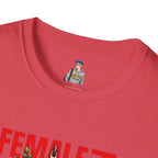 Fierce Female Unisex T-Shirt - Softstyle Floral Graphic Tee