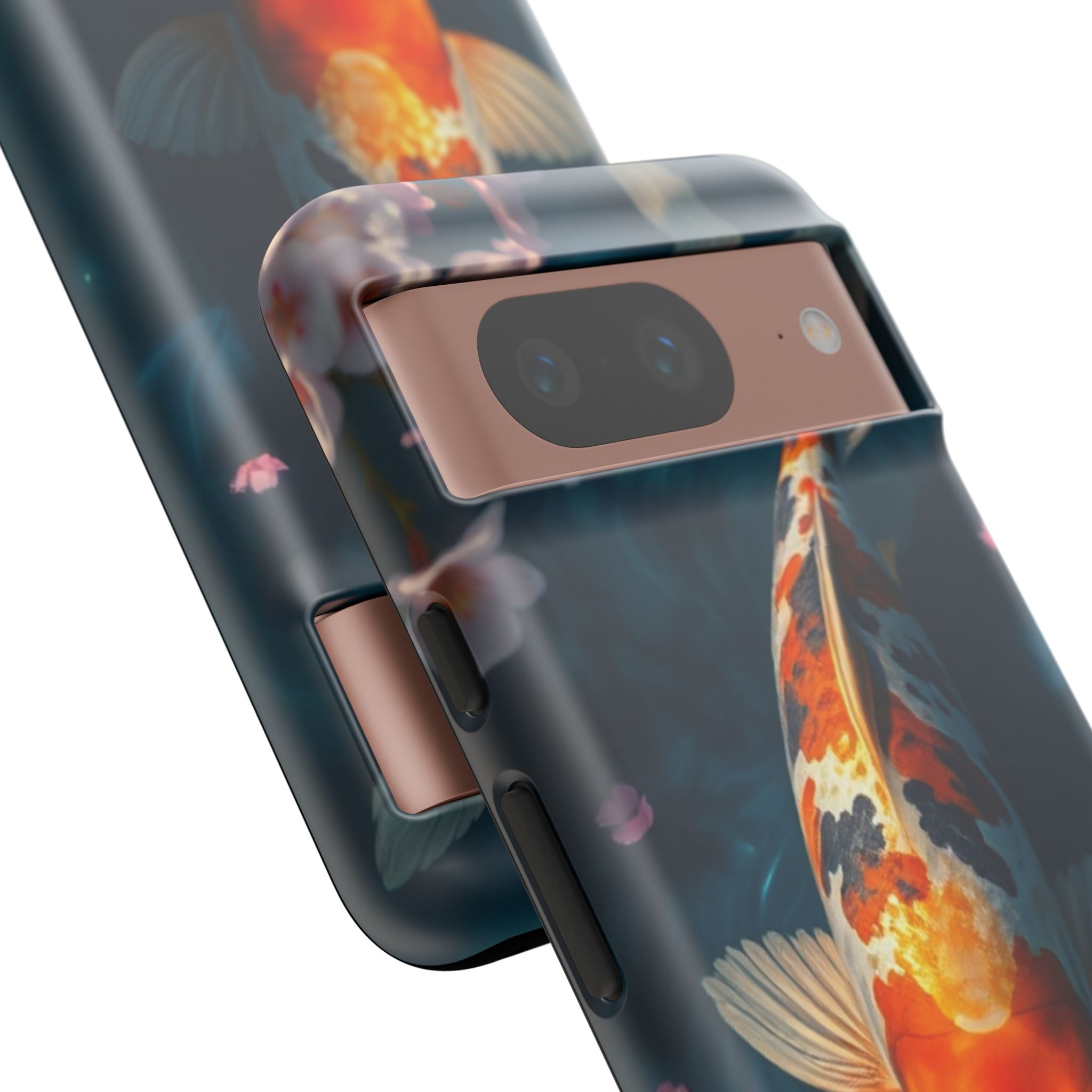 Peaceful Koi Cherry Blossom Tough Cases For Android & iPhone
