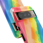 Rainbow Watercolor Art Tough Cases For Android & iPhone