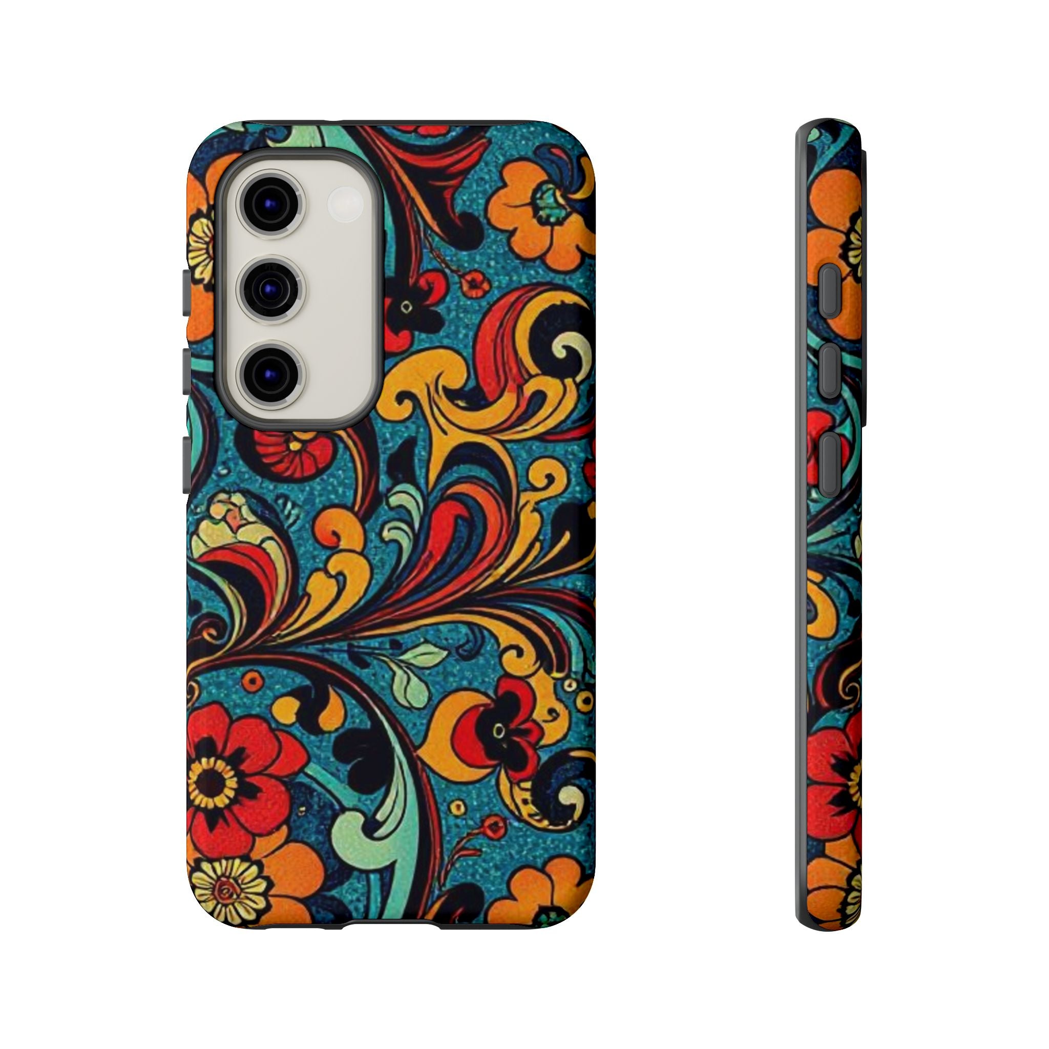 Floral Paisley Tough Case for Android