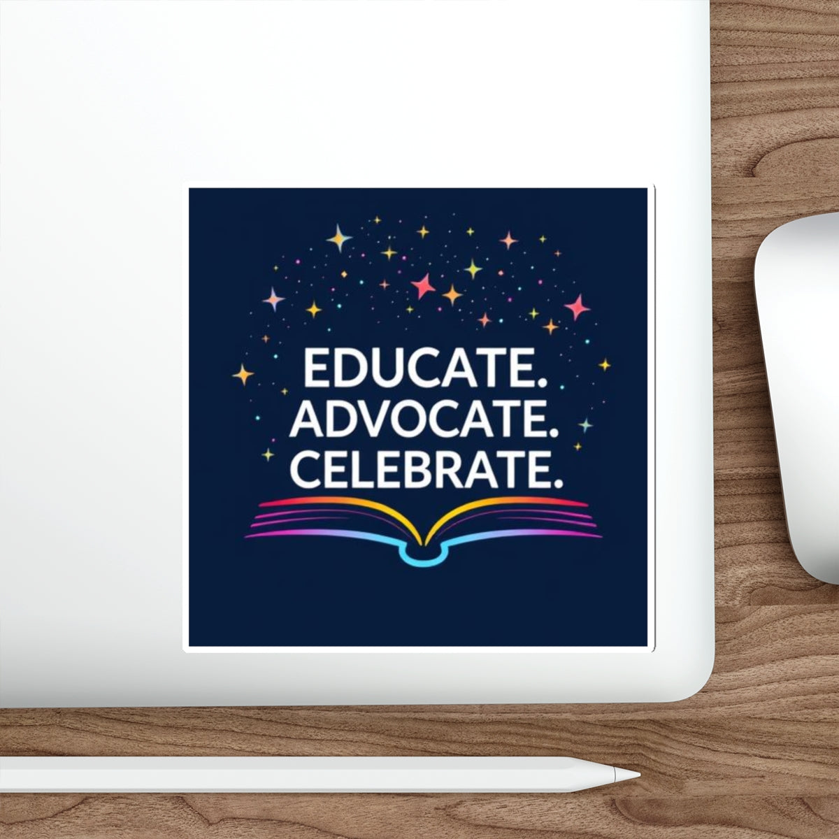 Educational Advocacy Die-Cut Stickers - Celebrate Learning! - Inspiring Designs for Students & Educators