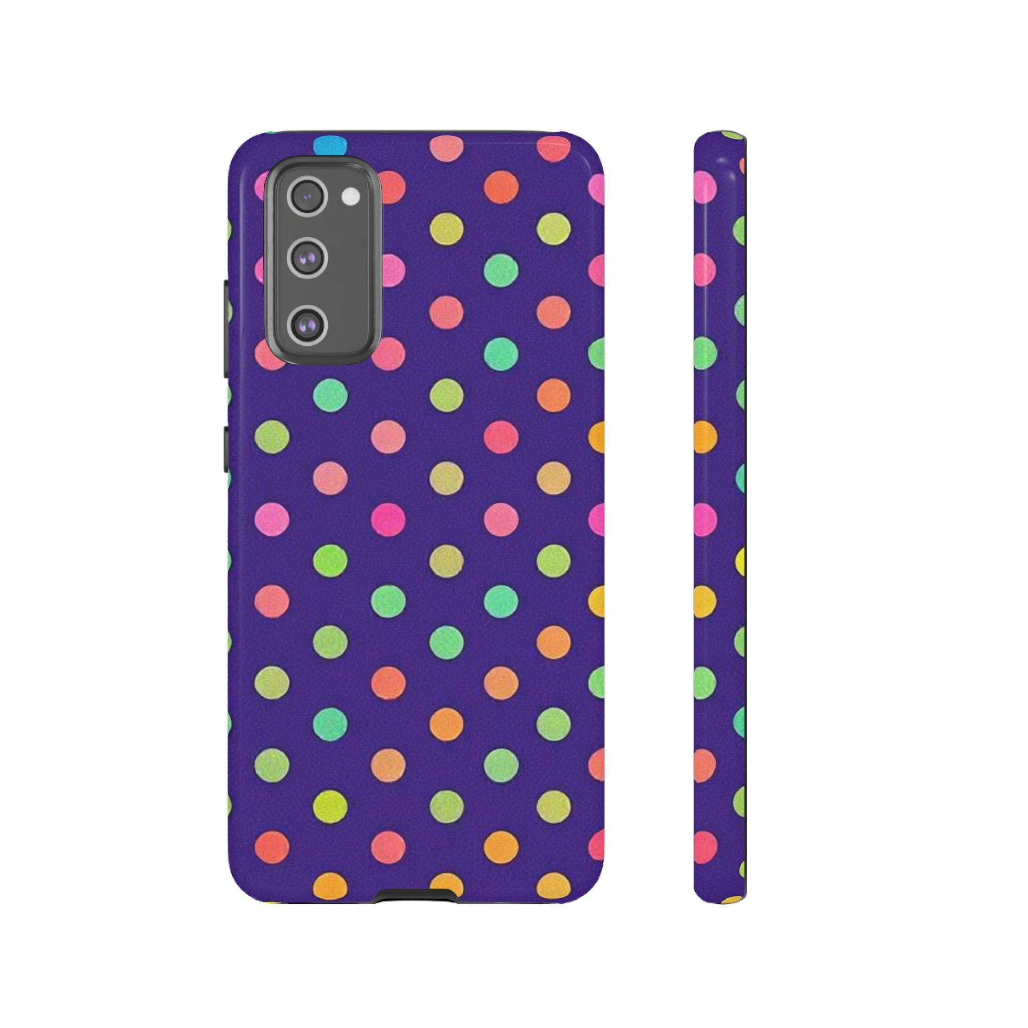 Colorful Polka-Dot Tough Case for Android