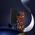 Floral Paisley Tough Case for iPhone — Vibrant Protective Phone Cover