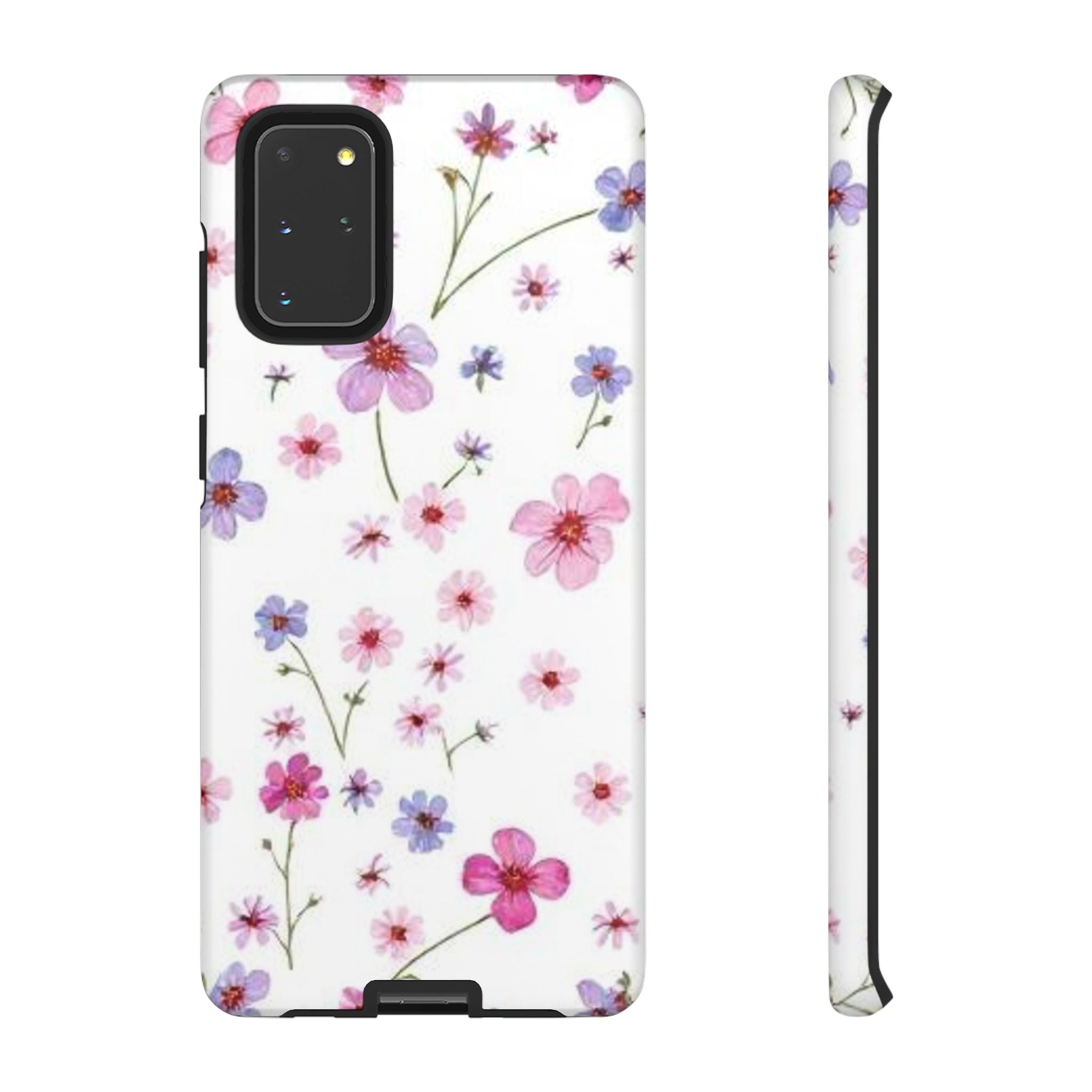 Pink Wildflower Tough Case for Android