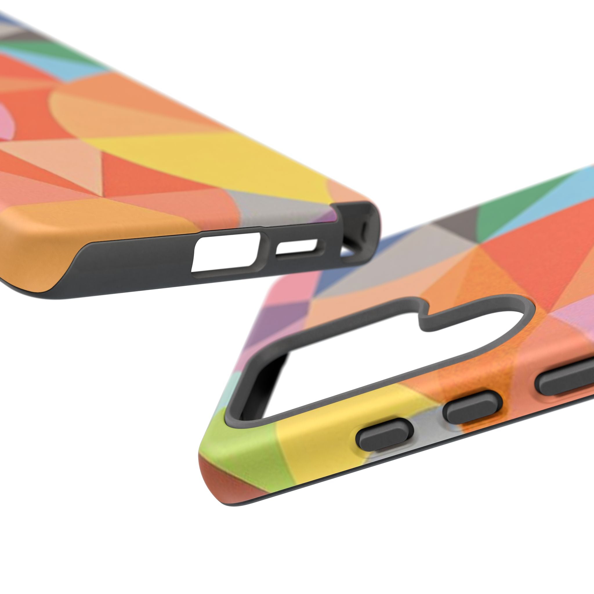 Colorful Geometric Tough Case for Android