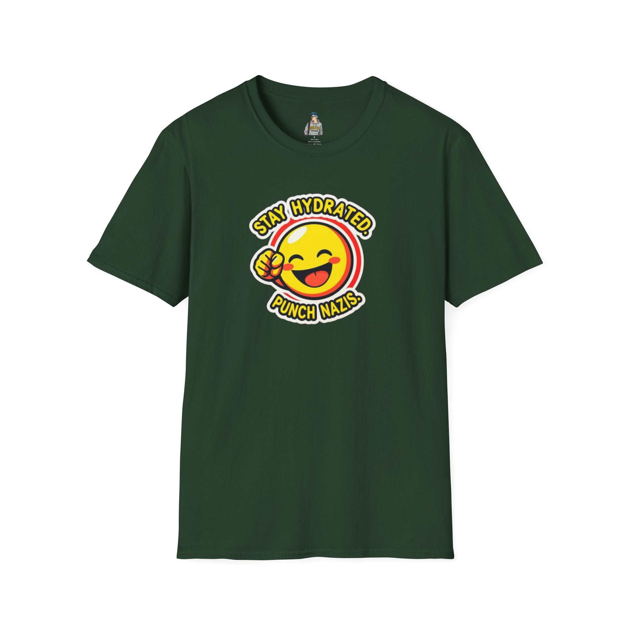 Stay Hydrated, Punch Nazis T-Shirt