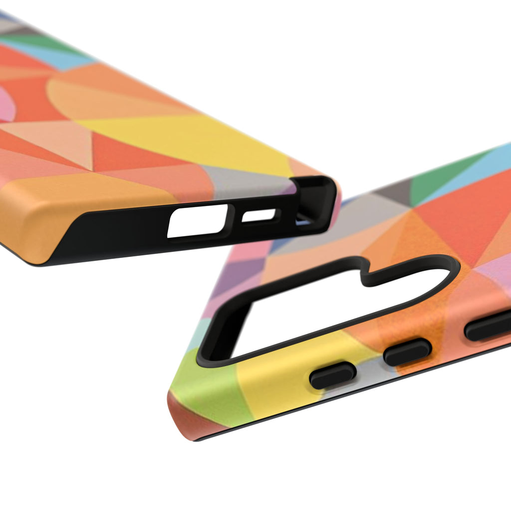 Colorful Geometric Tough Case for Android