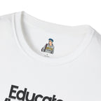 Teacher Advocate T-Shirt - Subtle Pride Educate Advocate Celebrate Design - EqualiTees.Me