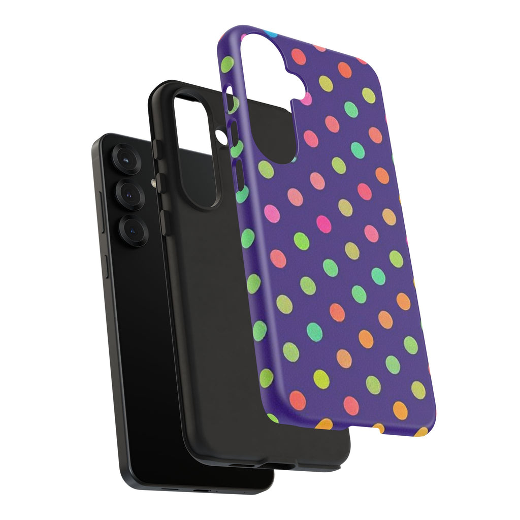 Colorful Polka-Dot Tough Case for Android