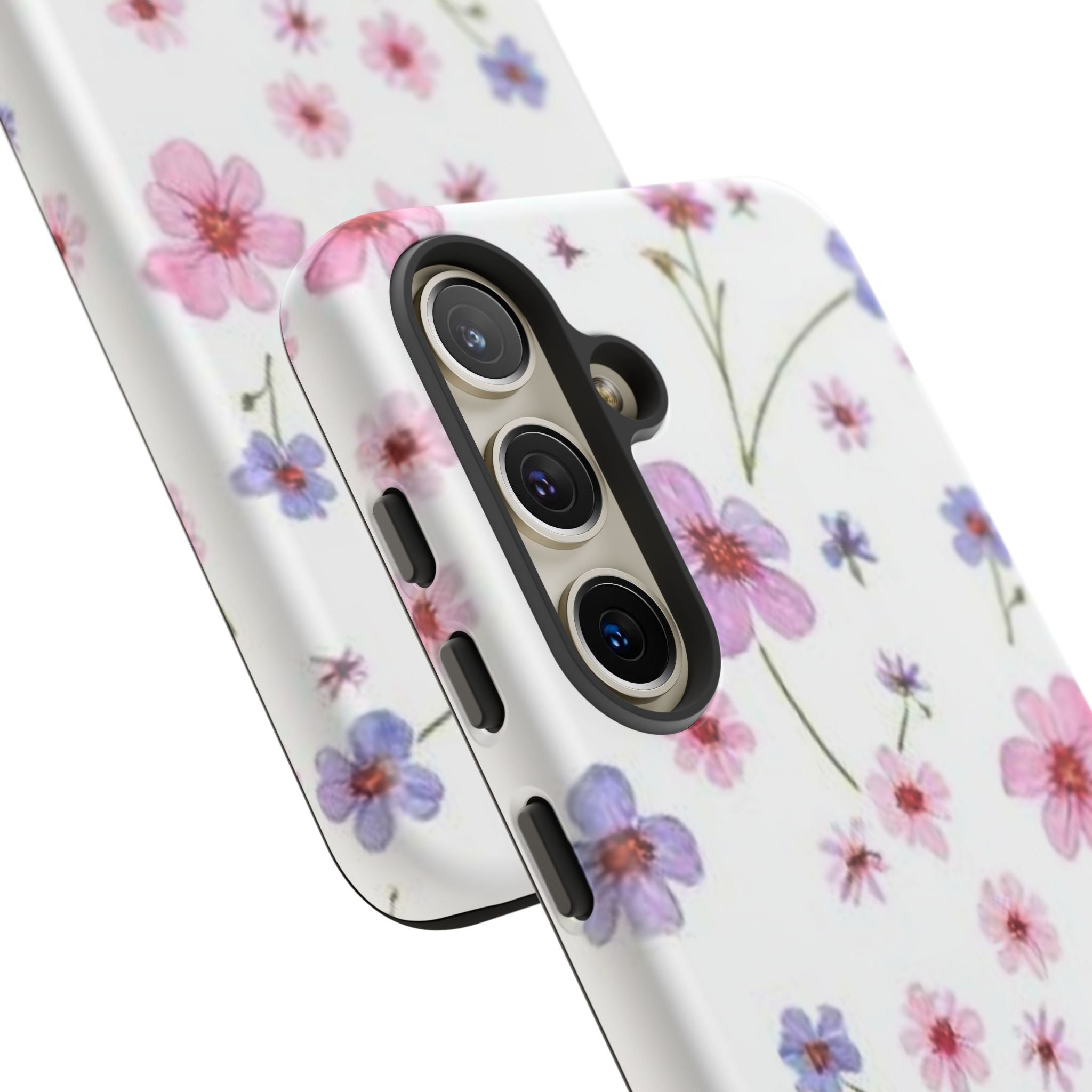 Pink Wildflower Tough Case for Android