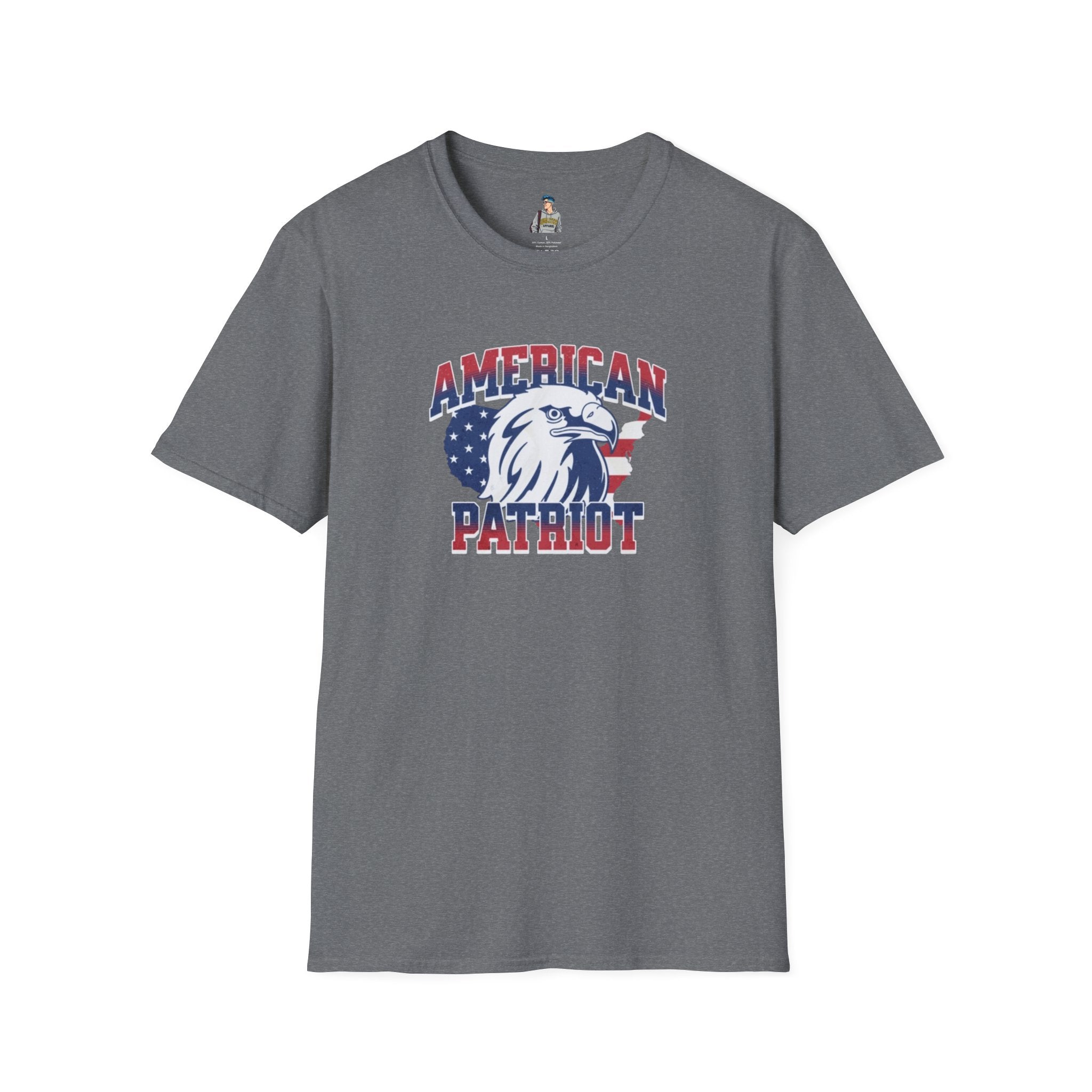 American Patriot - Keep Immigrants Deport Fascists Unisex T-Shirt - Celebrate Freedom & Diversity