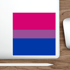 Die-Cut Stickers - Bisexual Pride Flag