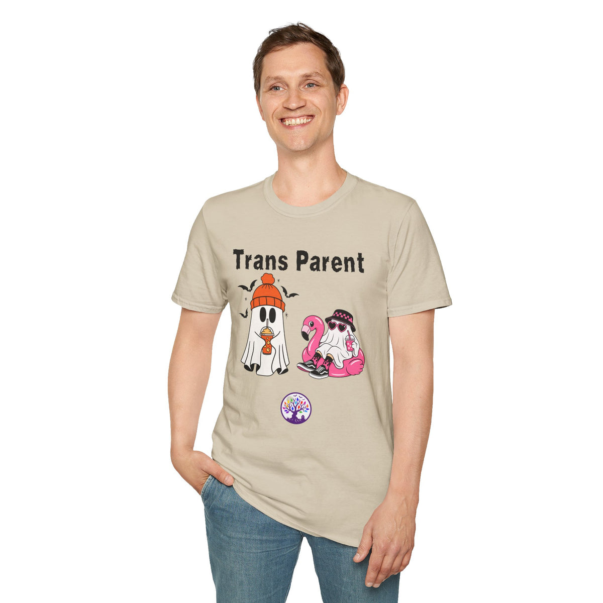Trans Parent 6 Halloween Pride Tree Las Vegas T-Shirt
