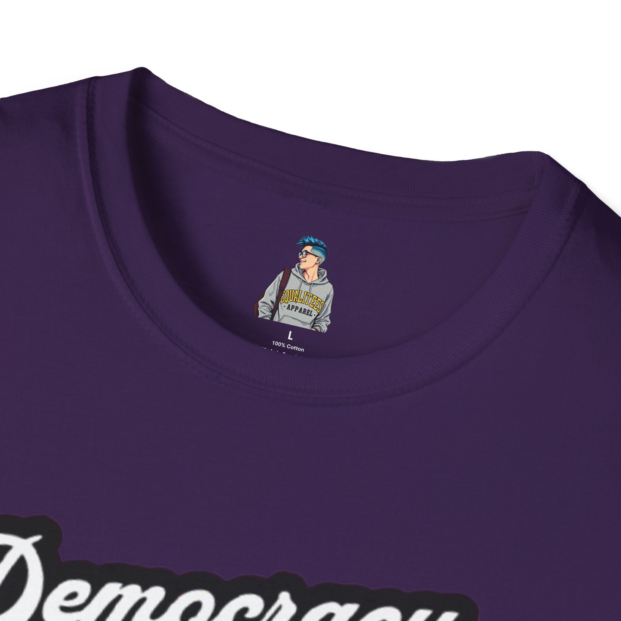 Unisex Softstyle T-Shirt - "Democracy Matters" & " We The People Are Pissed Off" Graphic Tee