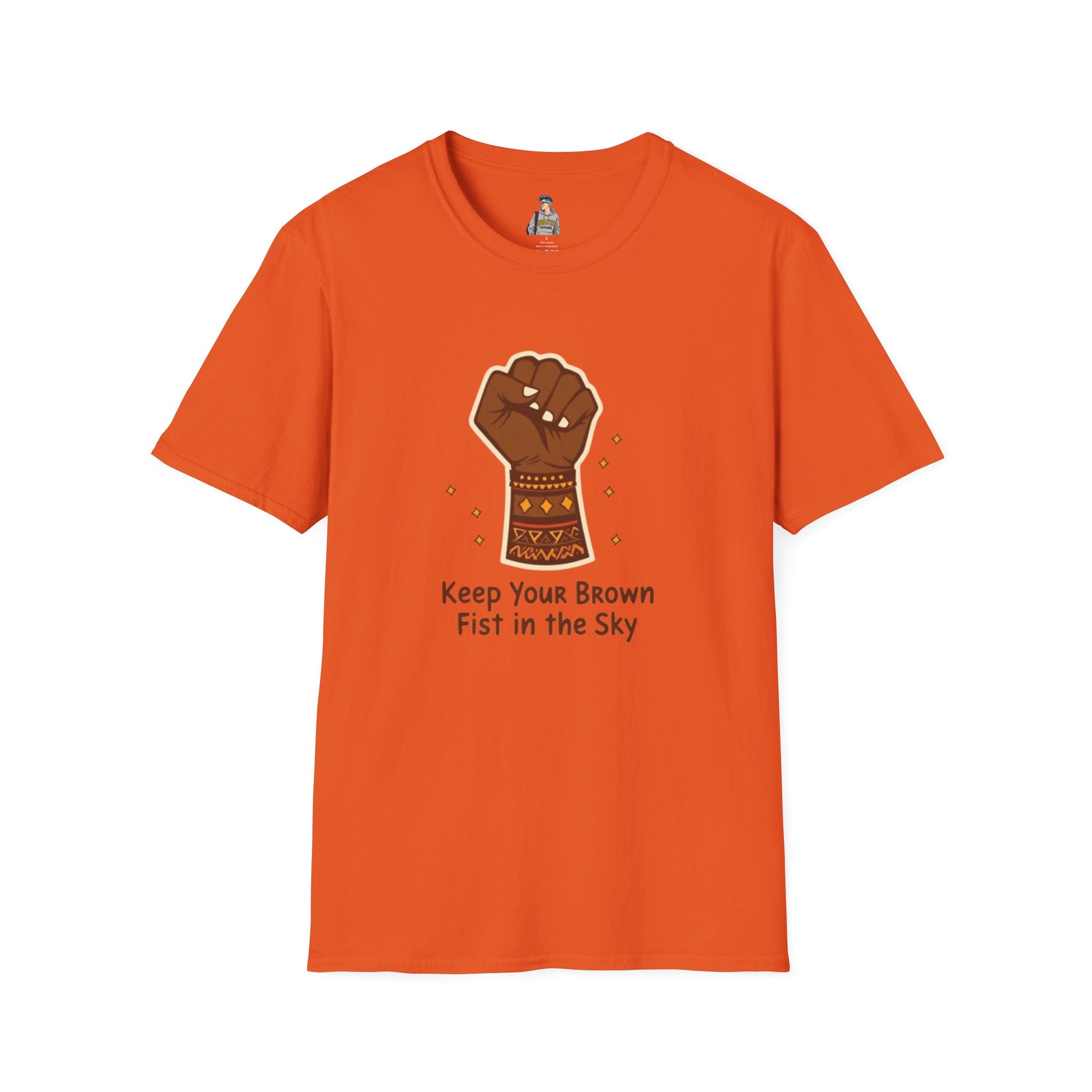 Empowering  Keep Your Brown Fist in the Sky Unisex T-Shirt