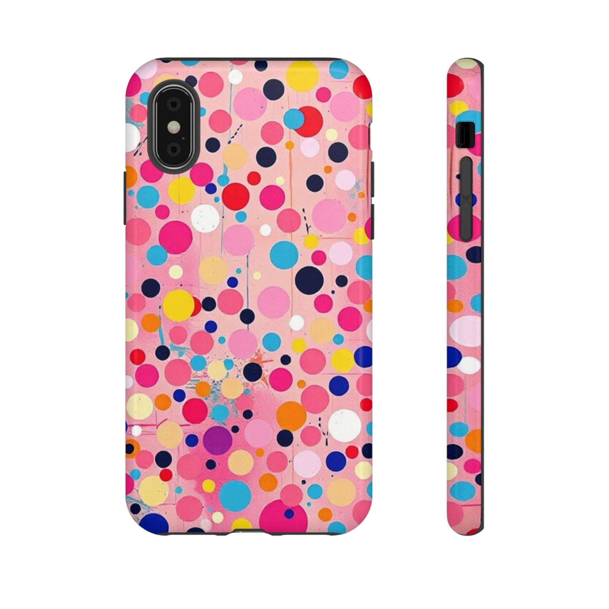 Colorful Dots & Spots Tough Cases For Android & iPhone