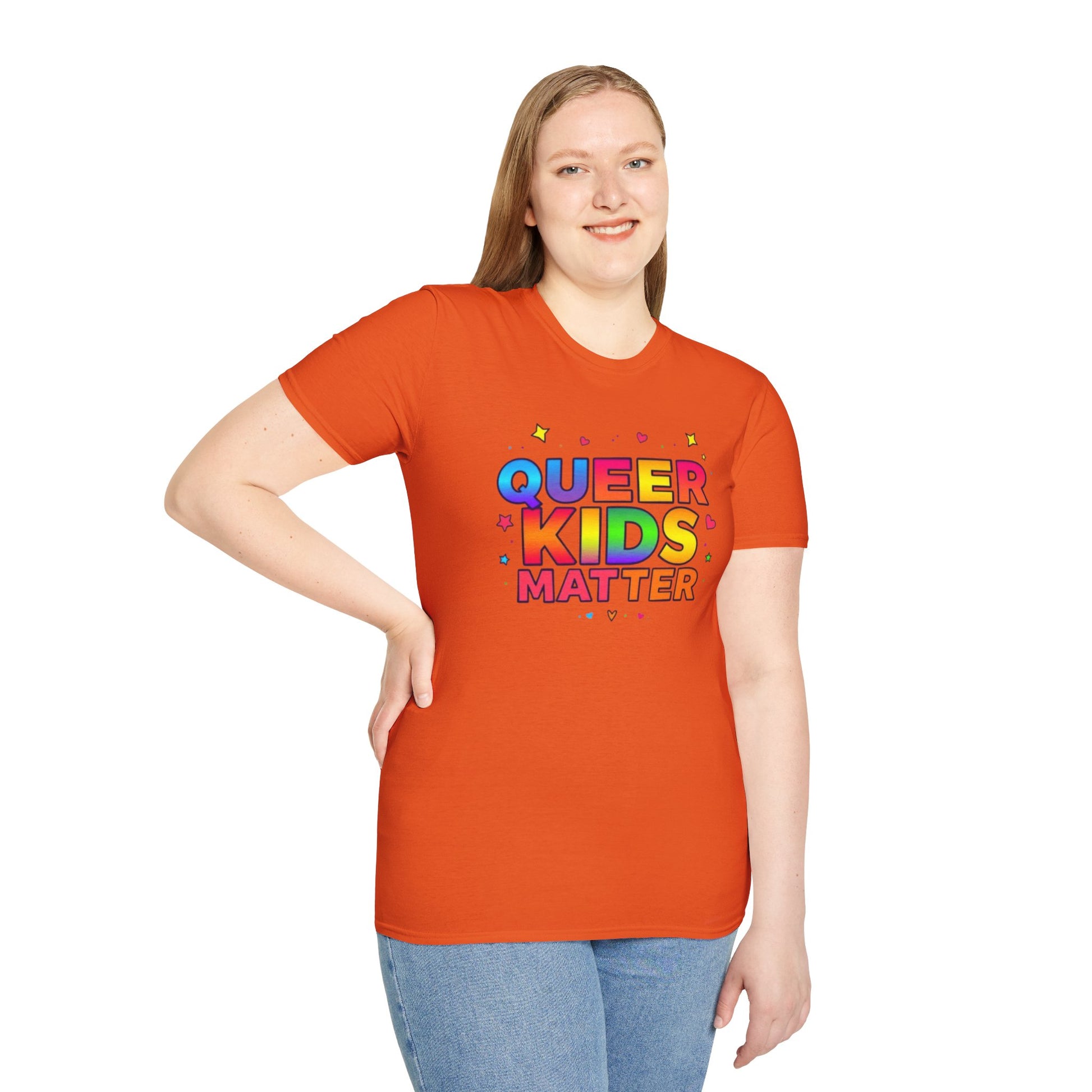Colorful Queer Kids Matter Pride T-Shirt
