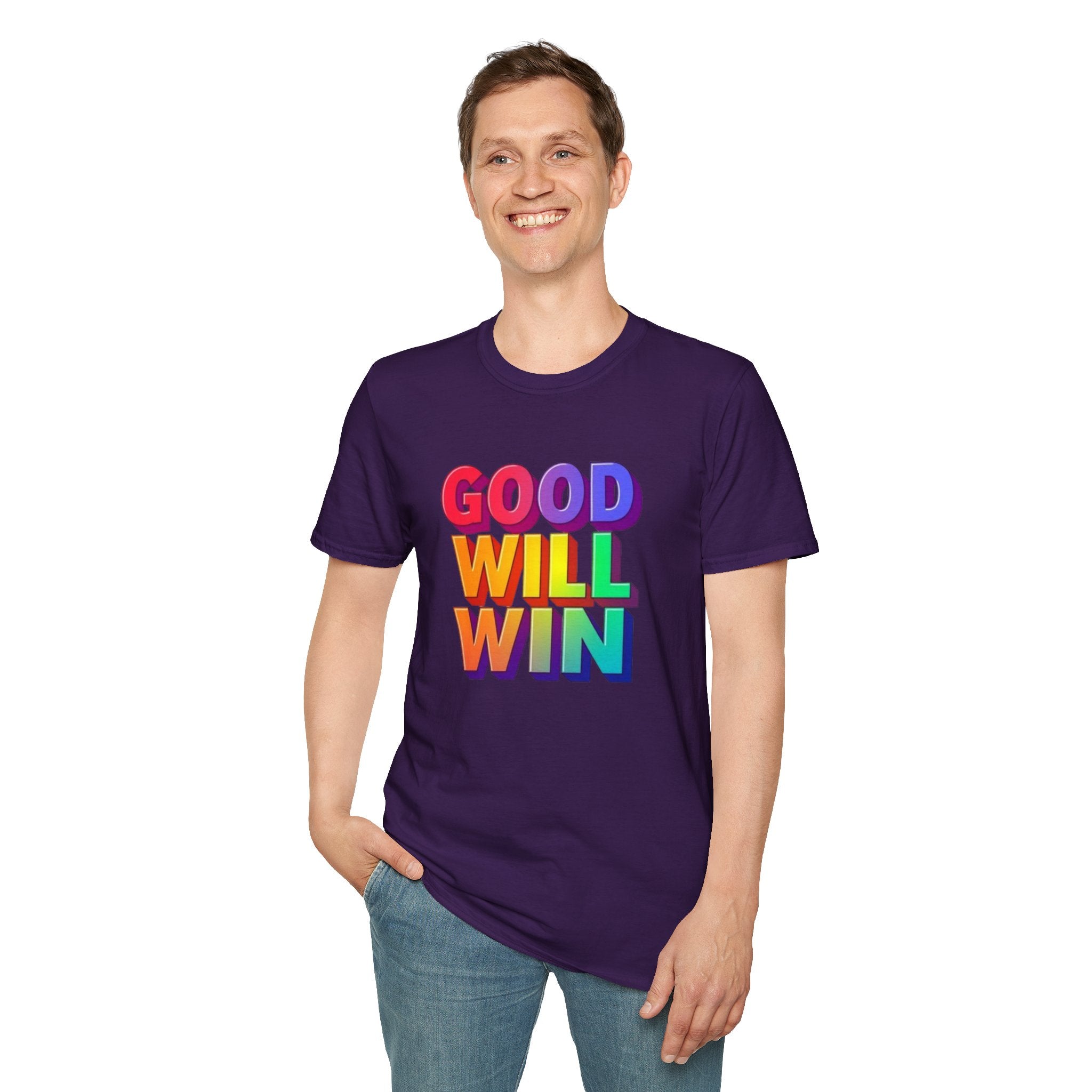 Rainbow Good Will Win T-shirt