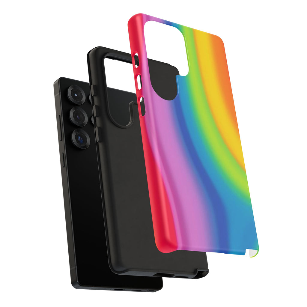 Rainbow Swirl Tough Case for Android