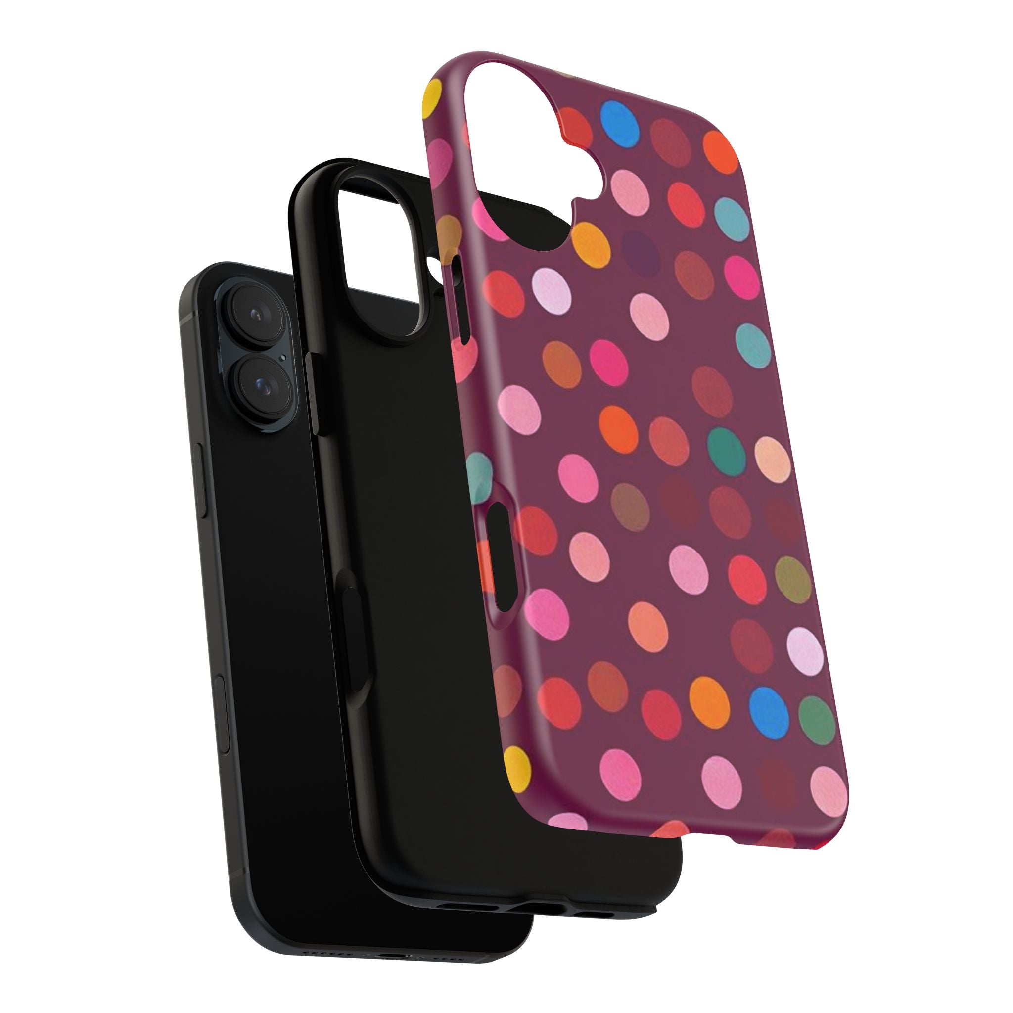 Polka Dot Tough Case for iPhone