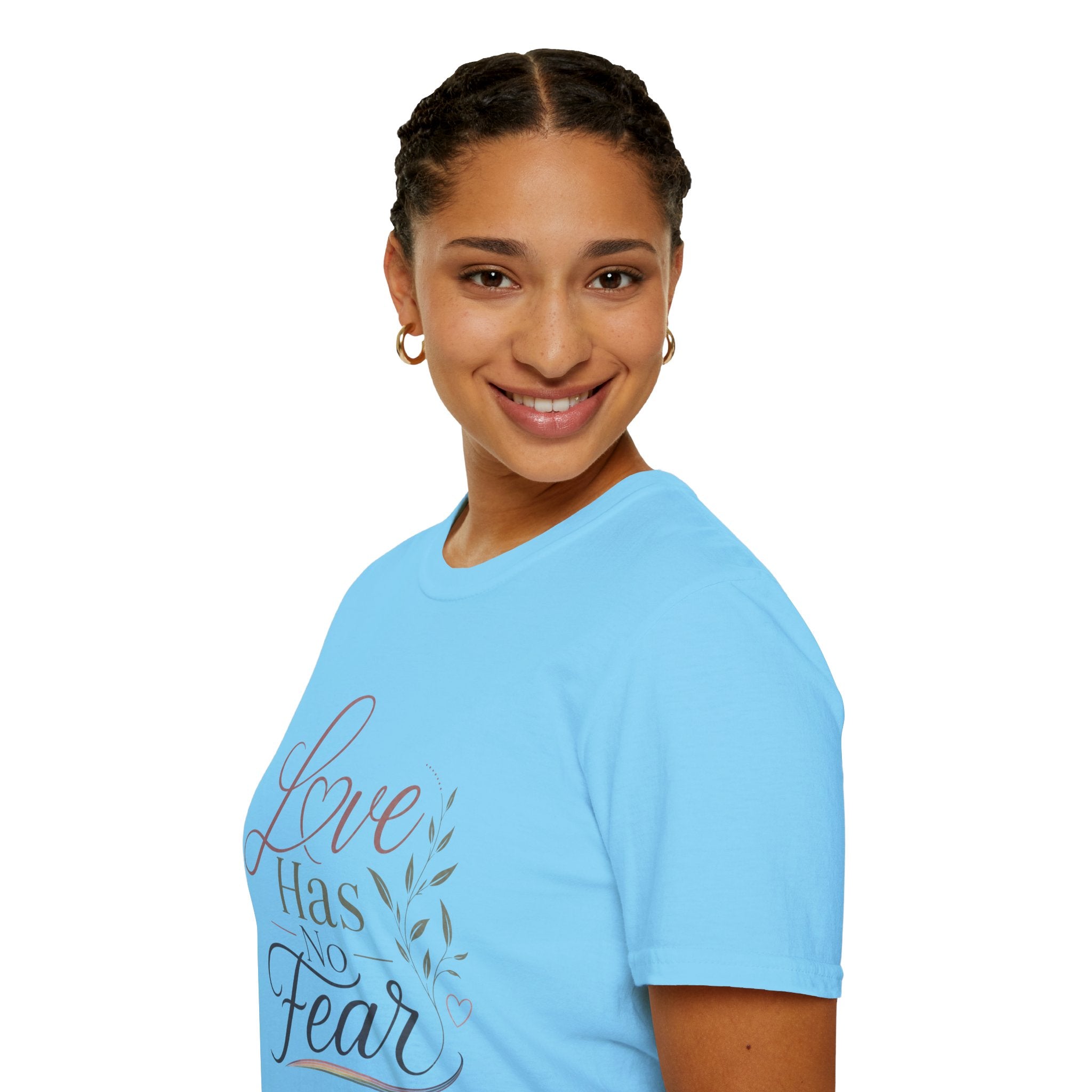 Love Has No Fear T-Shirt — Inspirational Tee