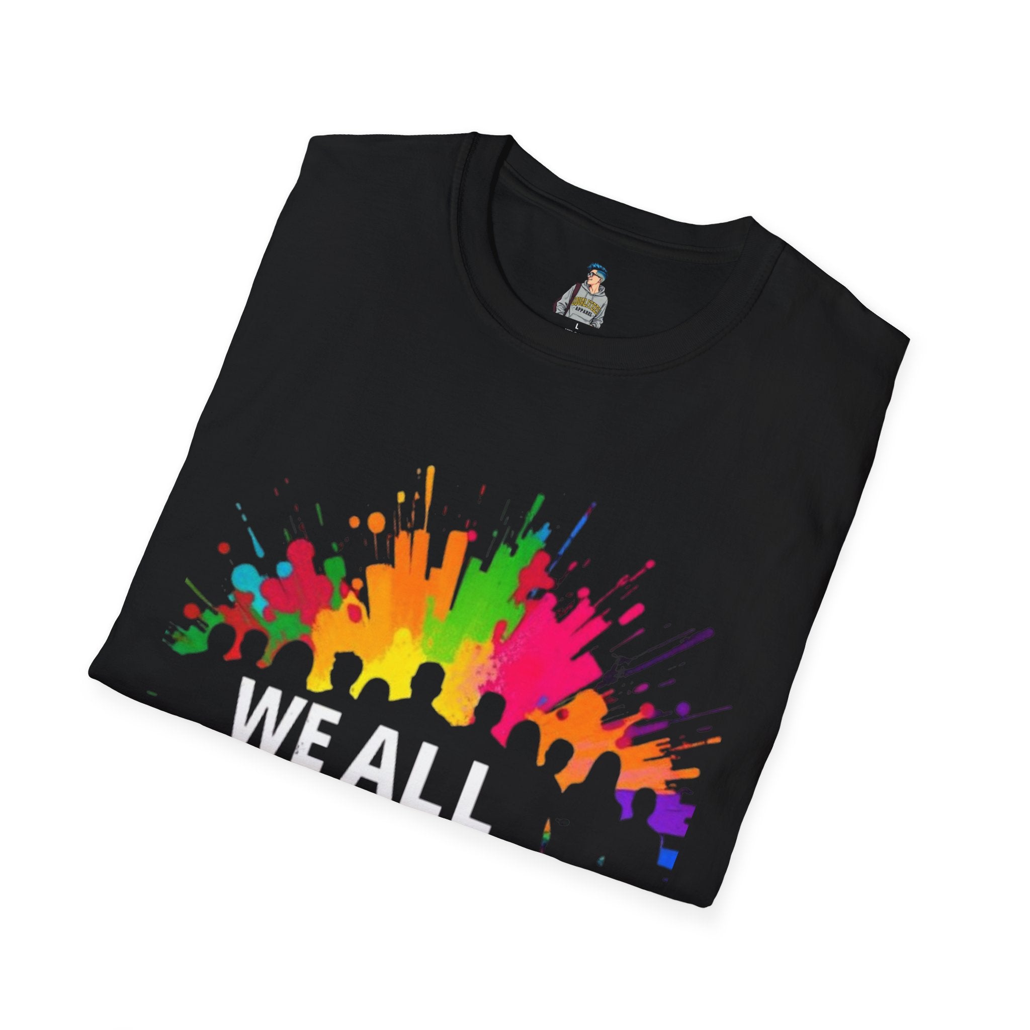 Unisex Softstyle T-Shirt - 'We All Belong"