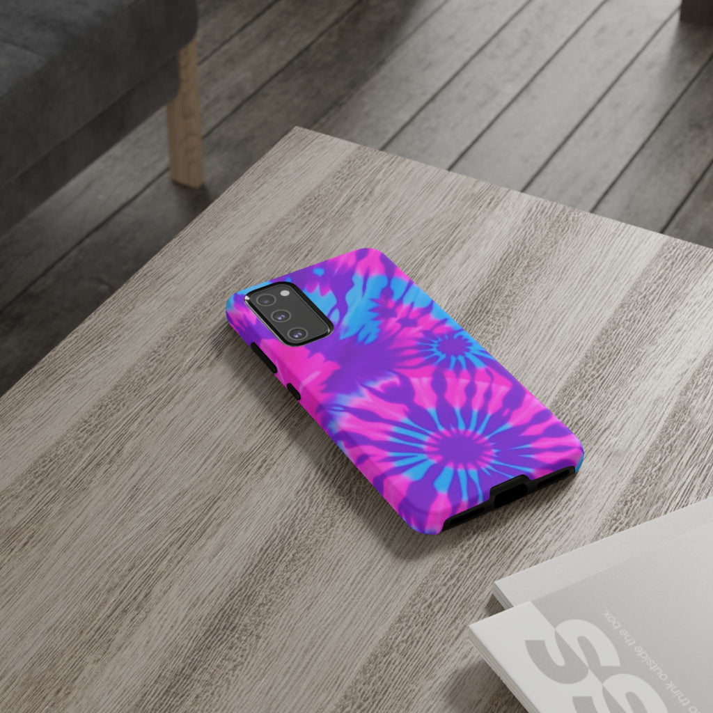 Tie-Dye Floral Tough Case for Android