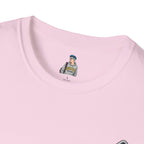 Live and Let Live Safety Pin Unisex Softstyle T-Shirt - Casual LGBTQ+ Pride Tee