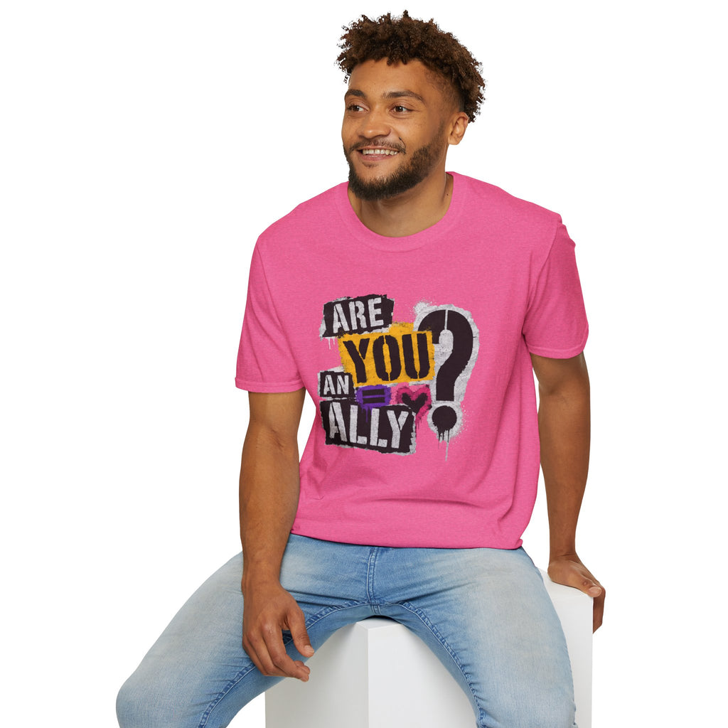 Are You An Ally? Graphic T‑Shirt — Pride & Allyship Tee