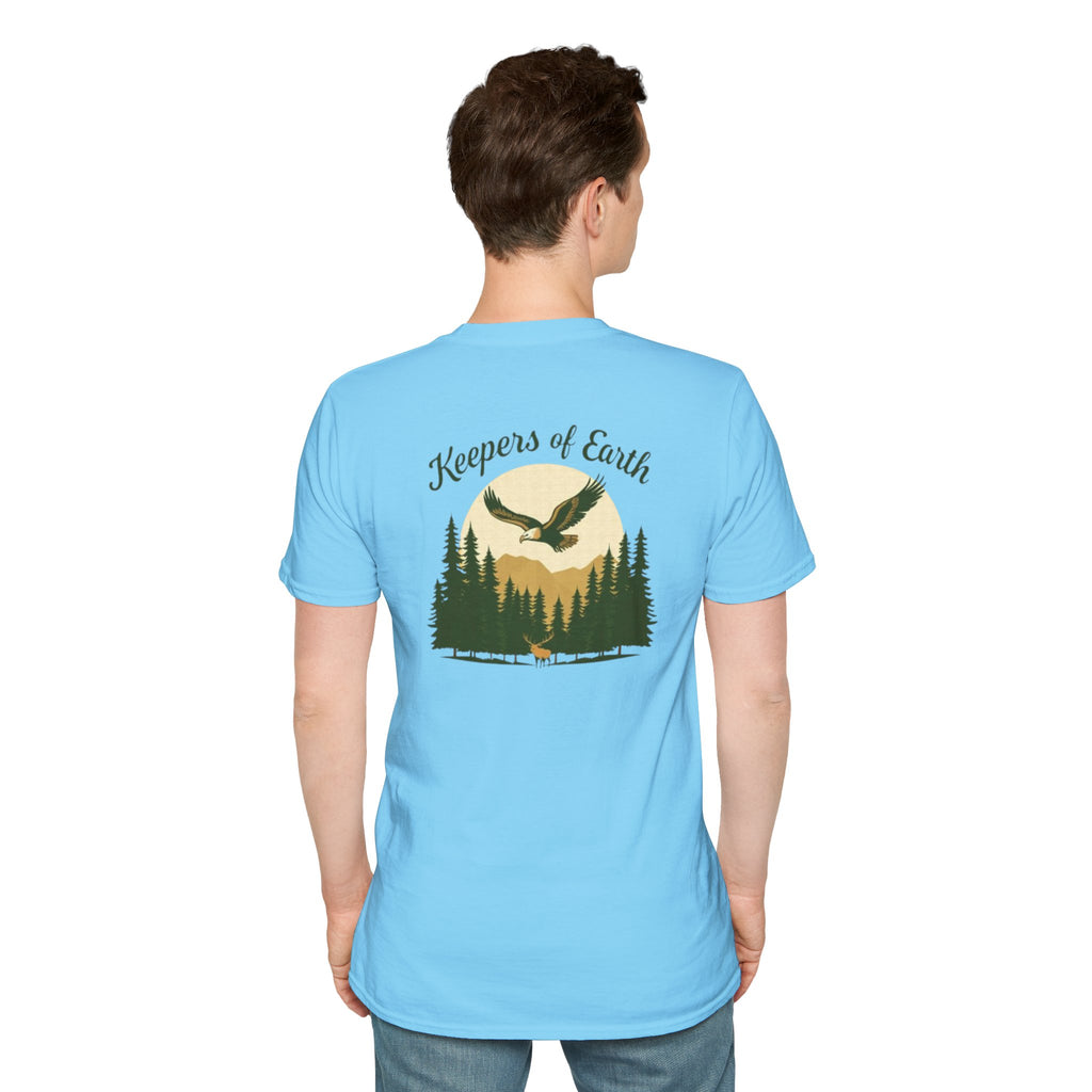 Keepers of the Earth Eagle and Elk T-shirt