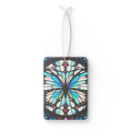 Stained Glass Butterfly Design - Car Air Freshener - Eclectic and Aromatic
