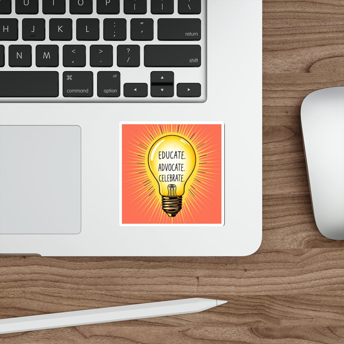 Inspiring Die-Cut Stickers – Educate, Advocate, Celebrate