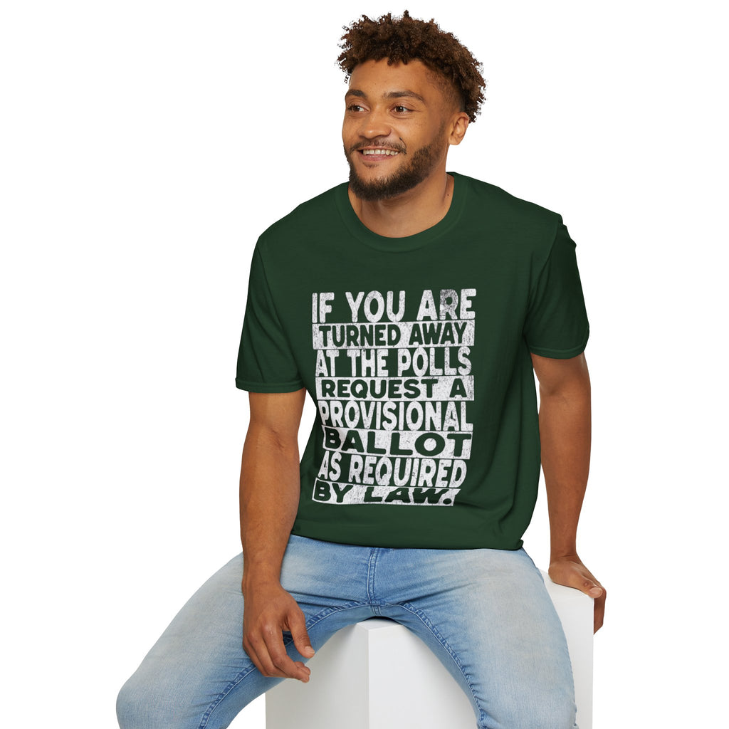 Know Your Rights Voter English T-Shirt
