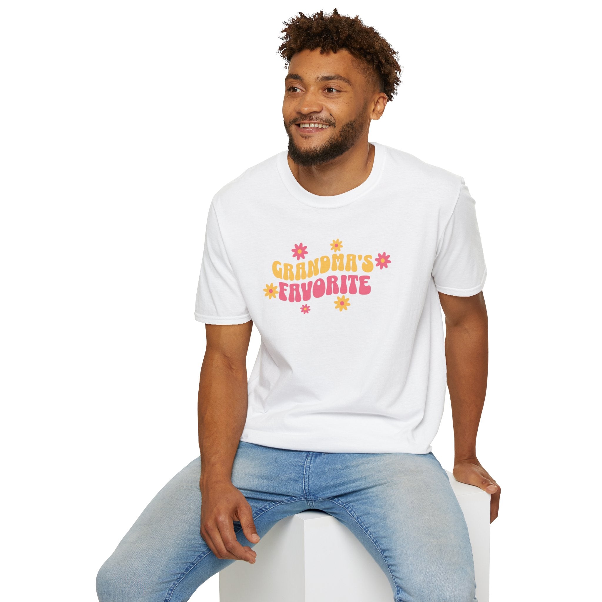 Grandma's Favorite Unisex Softstyle T-Shirt - EqualiTees.Me