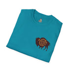 Buffalo Spiral Design Unisex Softstyle T-shirt