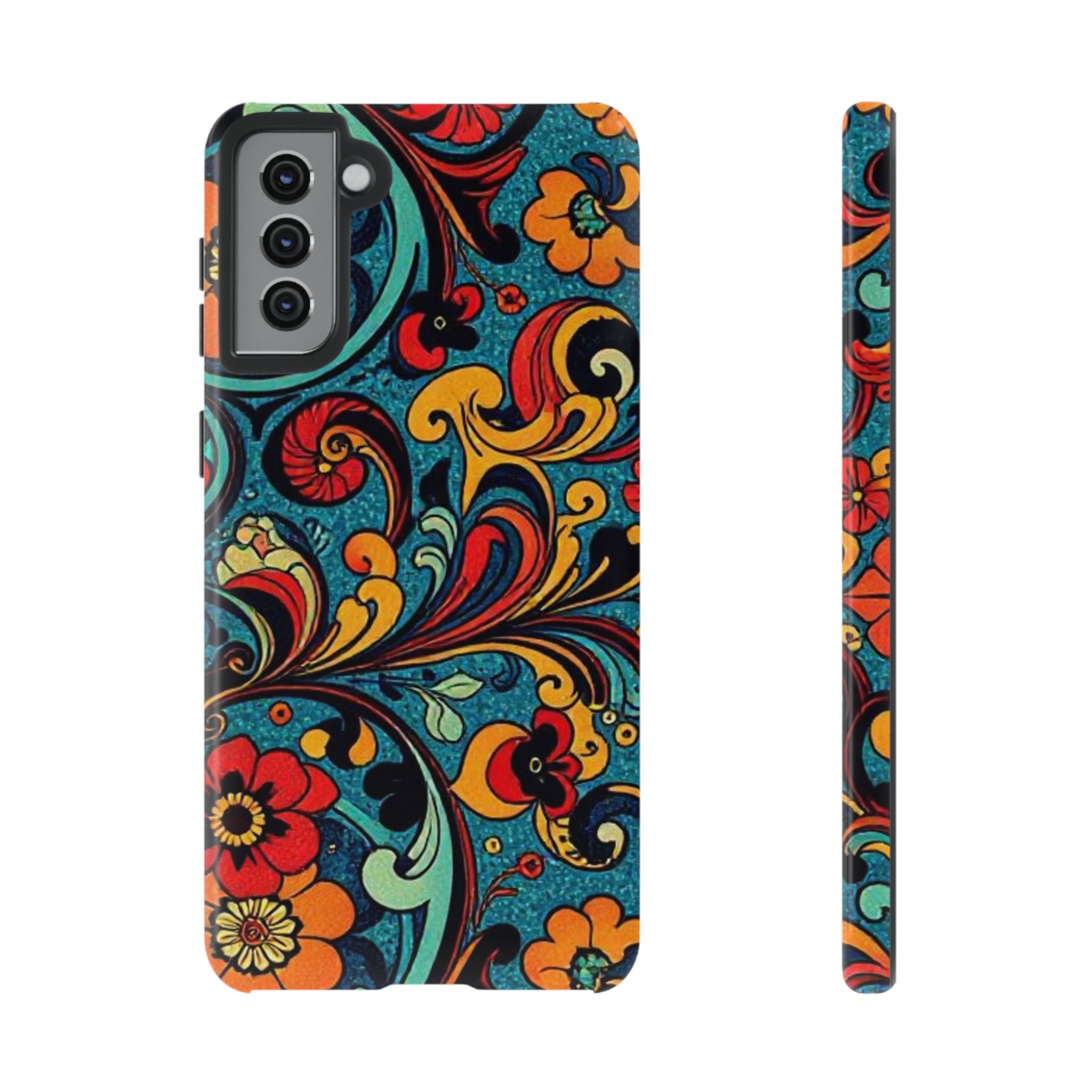 Floral Paisley Tough Case for Android