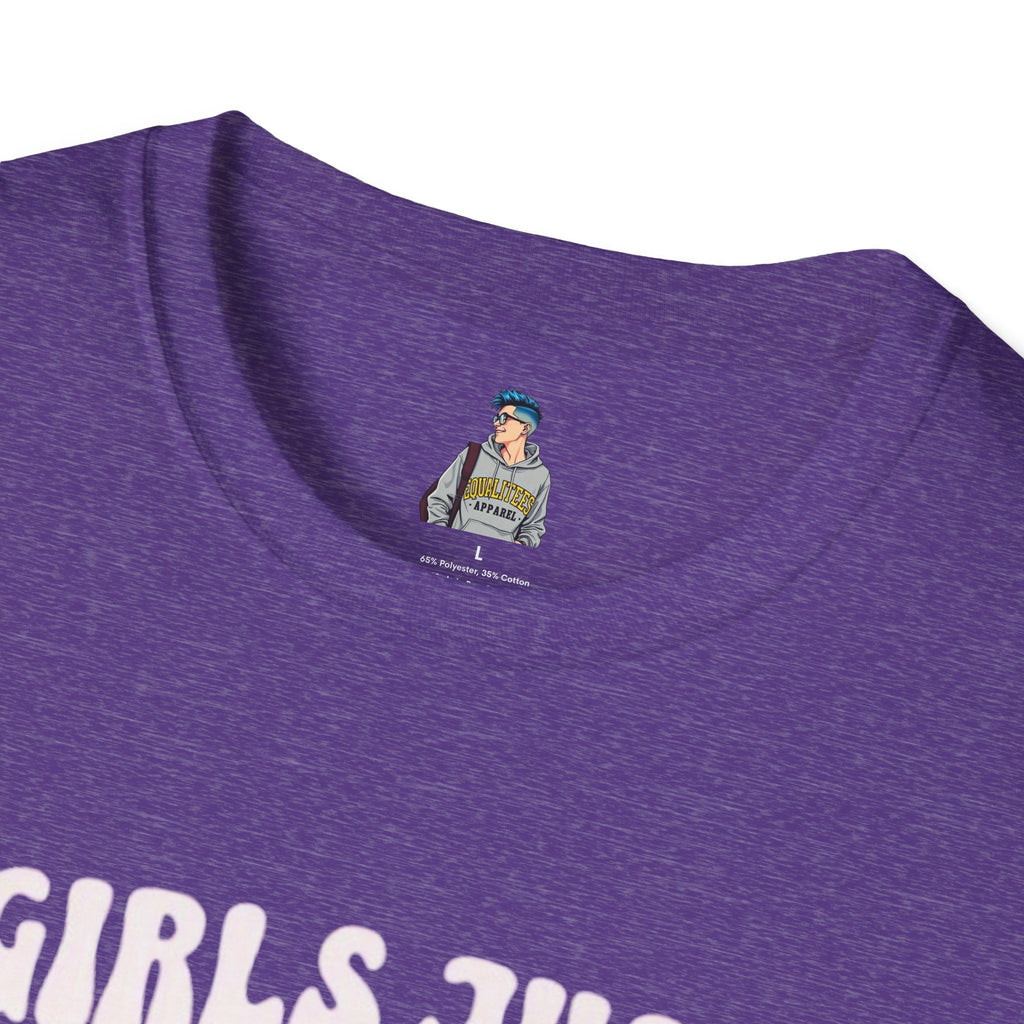 Girls Just Wanna Have Fundamental Human Rights Unisex Softstyle T-Shirt - EqualiTees.Me