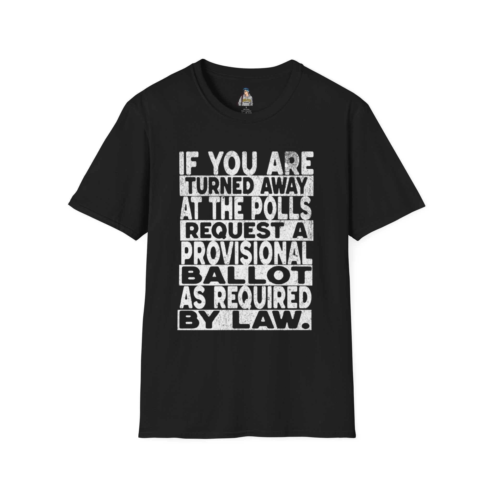 Do Not Be Intimidated Know Your Rights Voting Tee-English