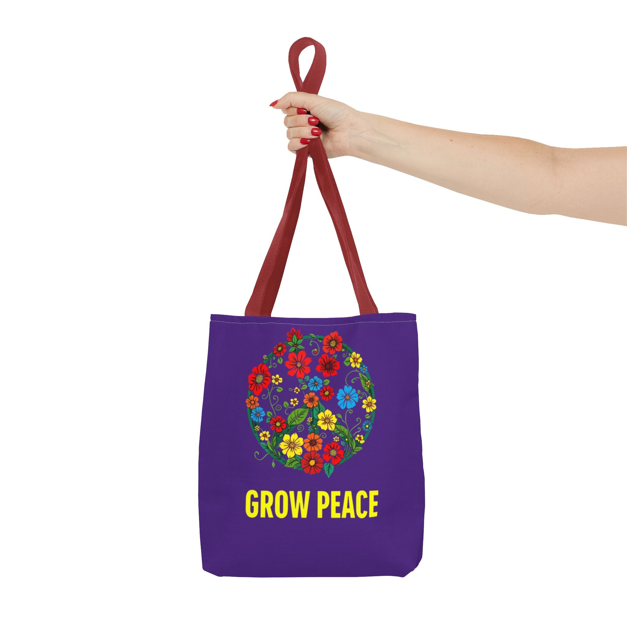 Grow Peace Tote Bag